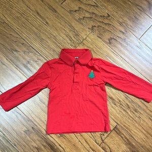 Dressie Jessie Embroidered Christmas Shirt Size 2T
